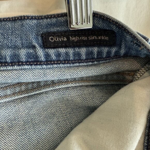 Citizens of Humanity - Olivia High Rise Slim Ankle Jeans in Backroad - Picture 6 of 8